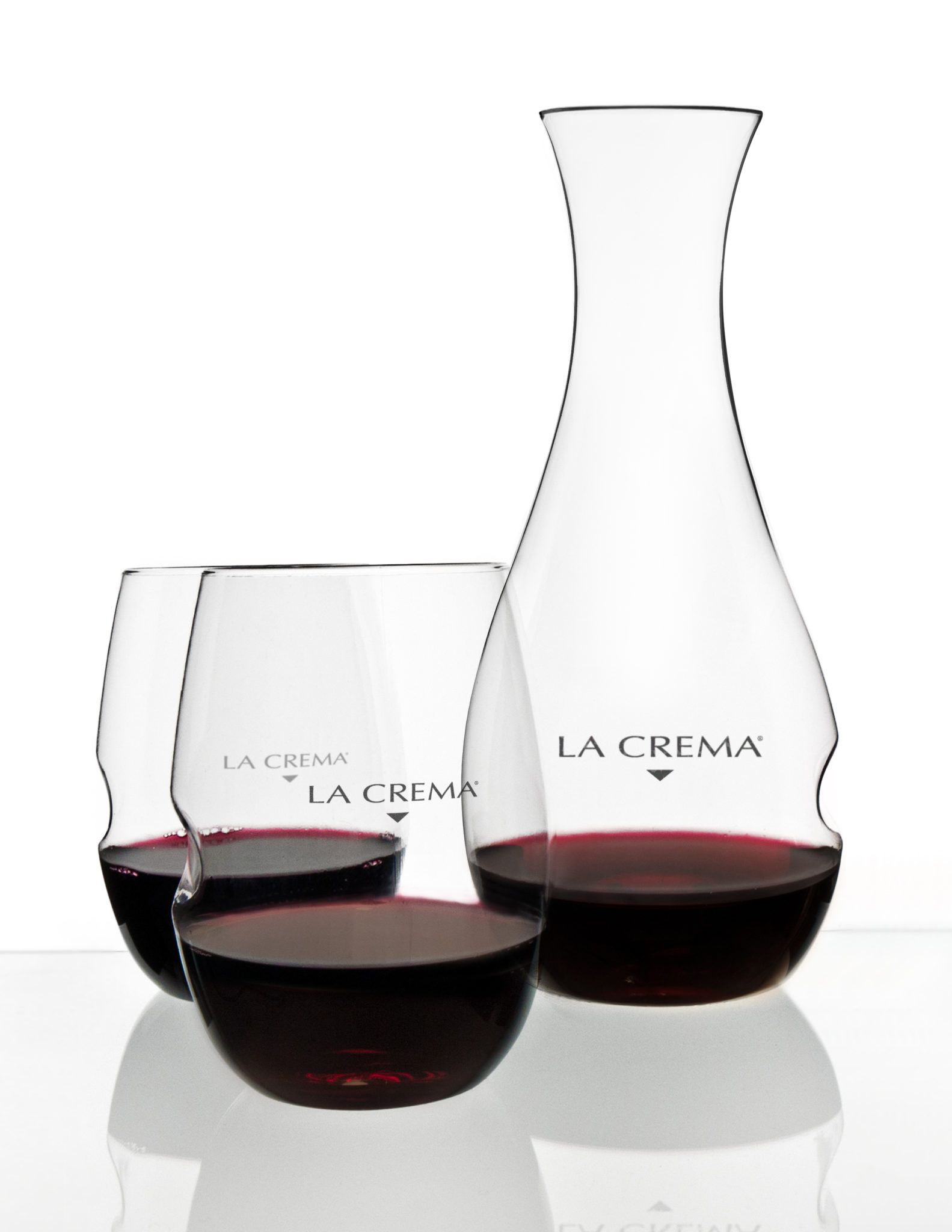 top quality la crema decanter red wine glass