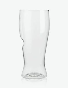 break proof beer glass pint half 16oz