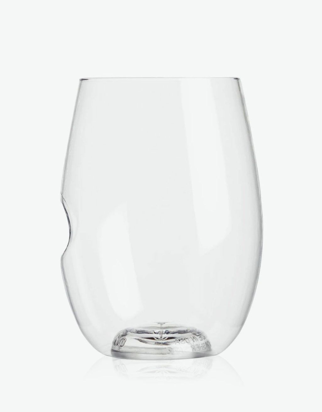 Stemless Shatterproof Red Wine Glass 450ml Govino Uk Glassware